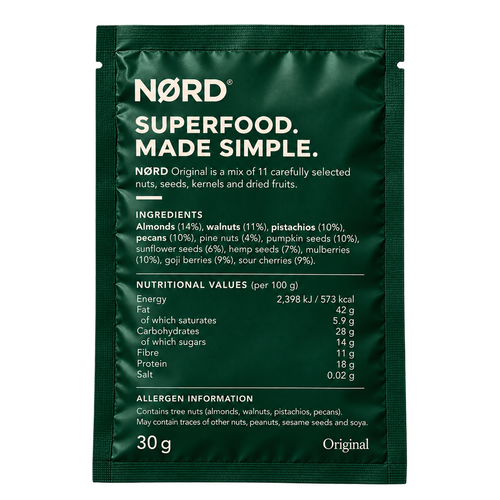 NØRD Original Probeerverpakking